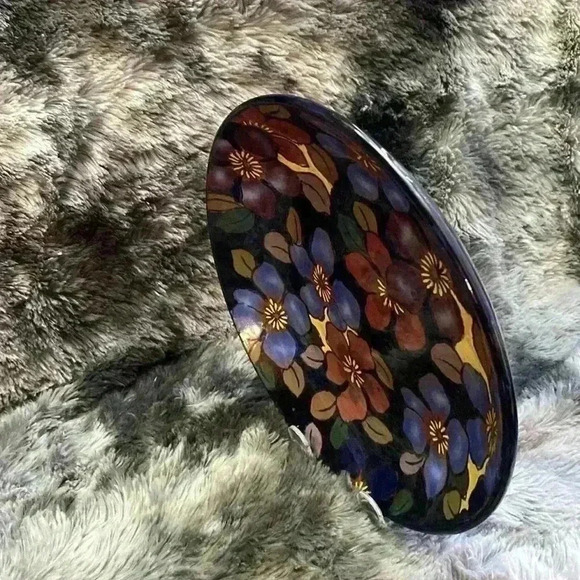 Royal Stanley Ware  C & Co Jacobean
Floral Blue and Purple Bowl - Picture 8 of 12